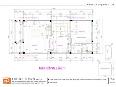 PHƯƠNG ÁN BỐ TRÍ NỘI THẤT NHÀ PHỐ 1 TRỆT 2 LẦU TIỆN NGHI, ẤN TƯỢNG